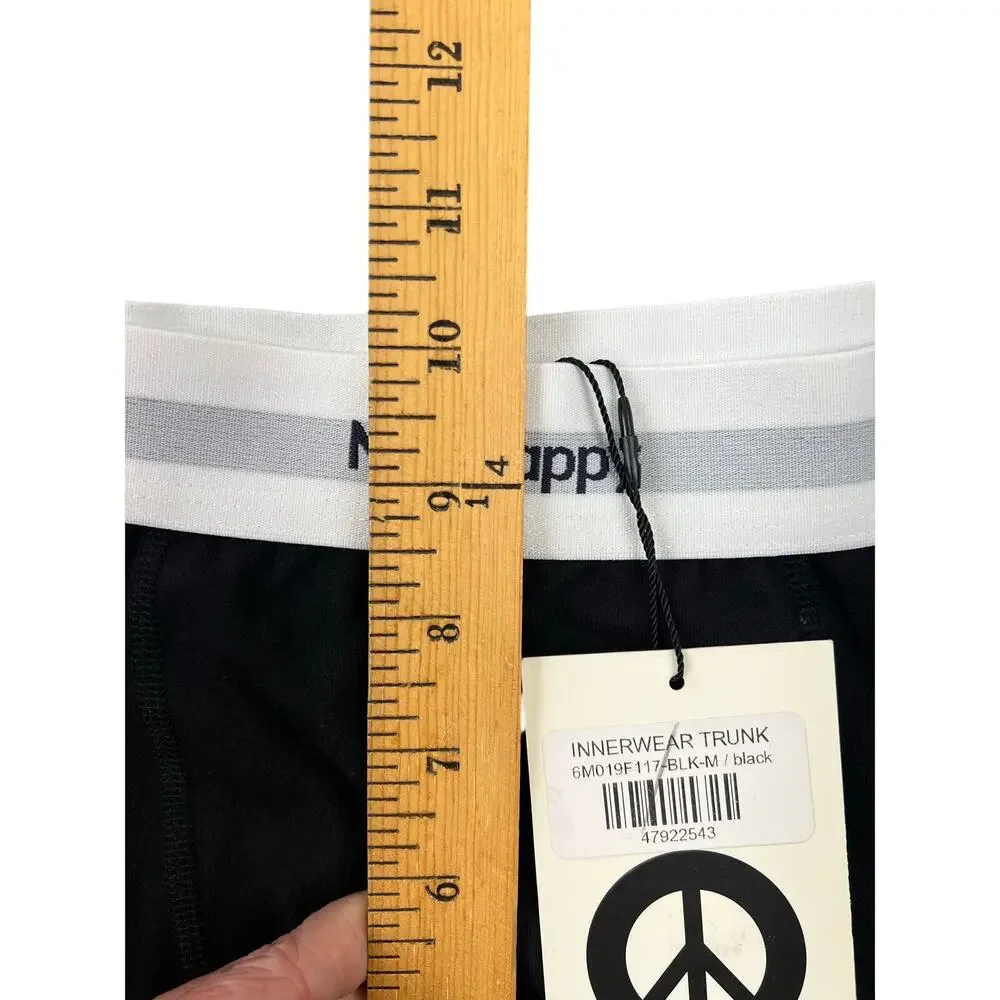 NWT Madhappy Innerwear Trunk Black Cotton Spandex Boxer Briefs USA - M